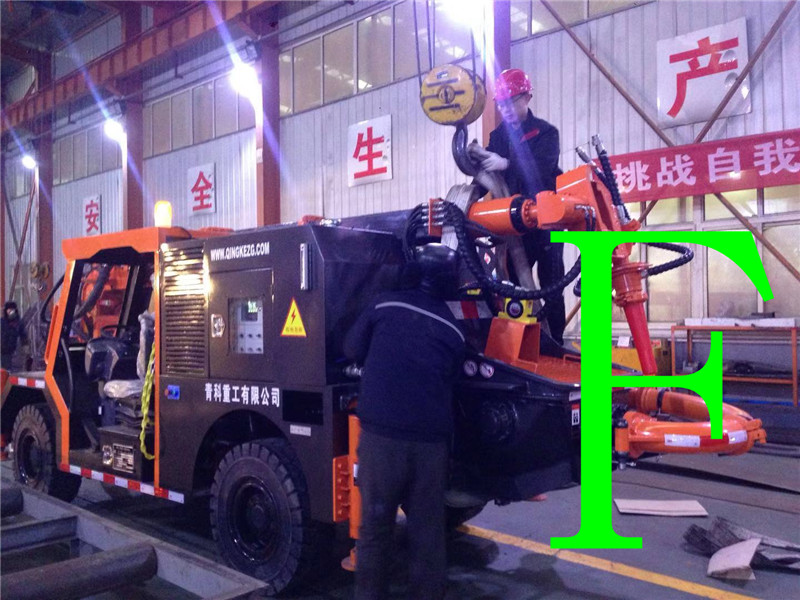 混凝土泵 青科重工 濕噴臺車