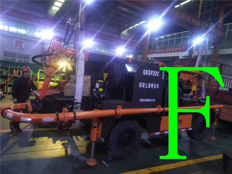 混凝土泵 青科重工 濕噴臺車 混凝土泵 青科重工 濕噴臺車