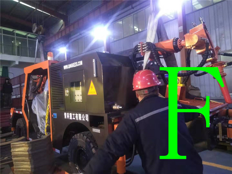 混凝土泵 青科重工 濕噴臺車