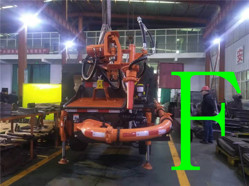 混凝土泵 青科重工 濕噴臺車