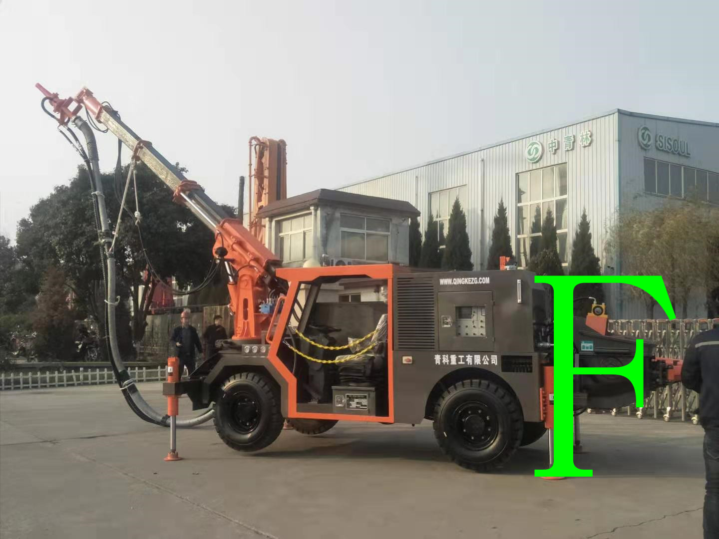 混凝土泵 青科重工 濕噴臺(tái)車