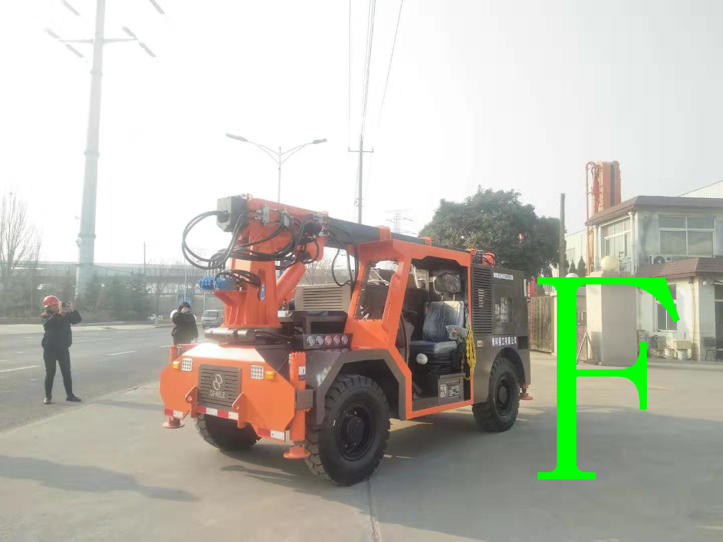 混凝土泵 青科重工 濕噴臺車