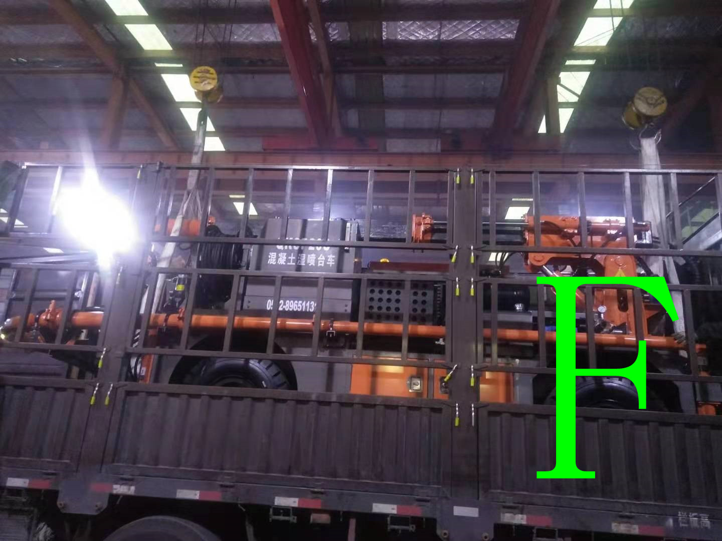 混凝土泵 青科重工 濕噴臺車