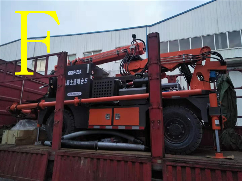 混凝土泵 青科重工 濕噴臺車