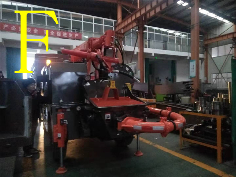 混凝土泵 青科重工 濕噴臺車