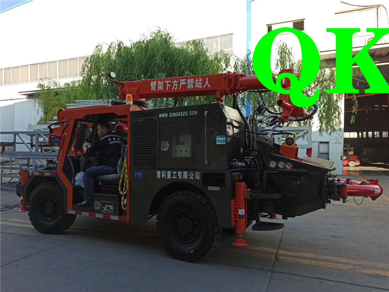 混凝土泵 青科重工 濕噴臺車