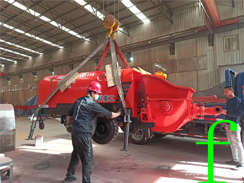 混凝土泵 青科重工 濕噴機