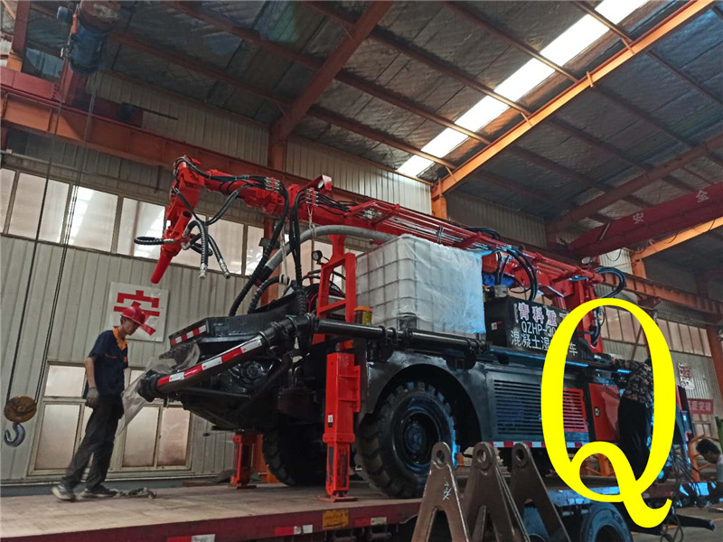 混凝土泵 青科重工 濕噴臺(tái)車