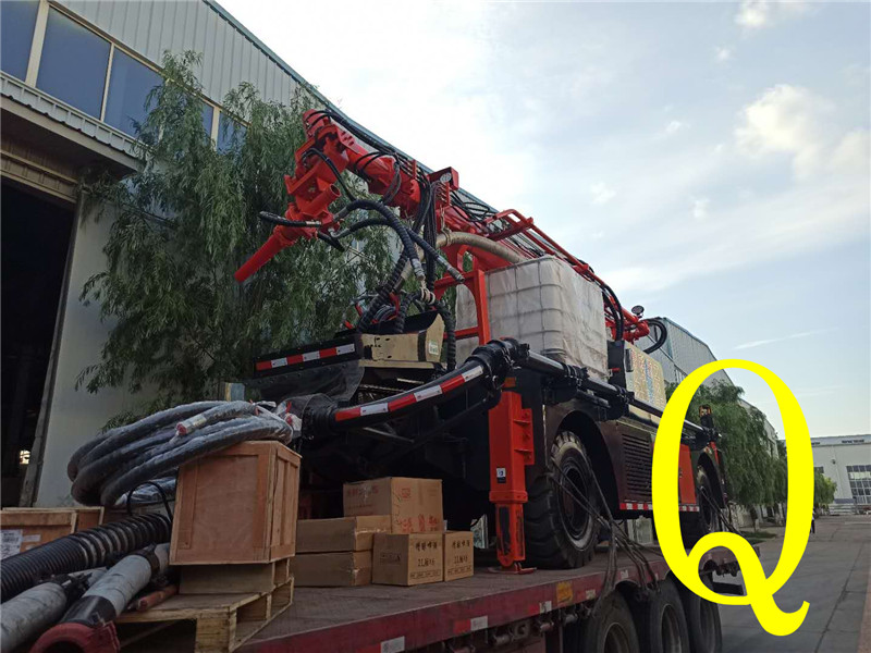 混凝土泵 青科重工 濕噴臺(tái)車