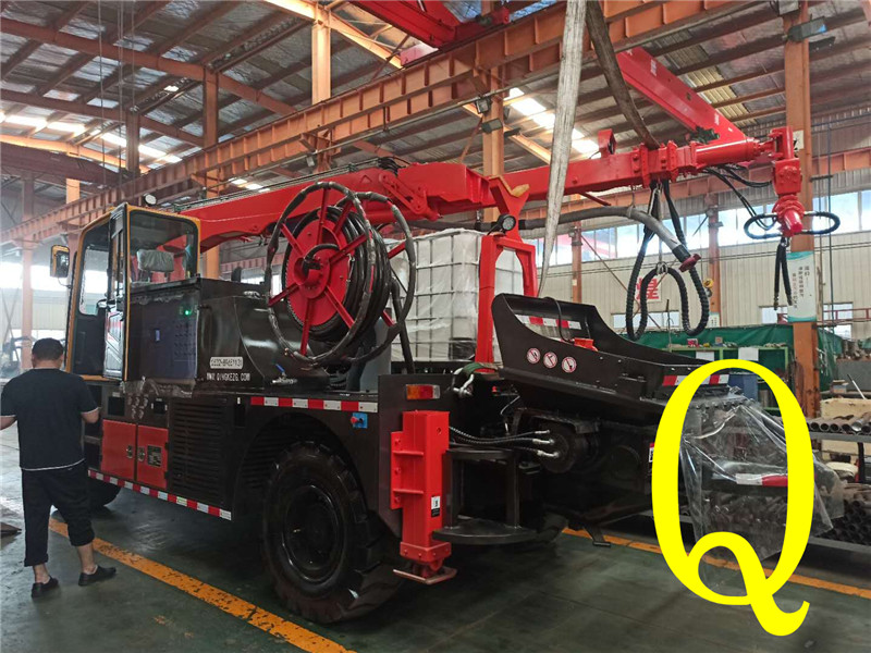 混凝土泵 青科重工 濕噴臺車 混凝土泵 青科重工 濕噴臺車