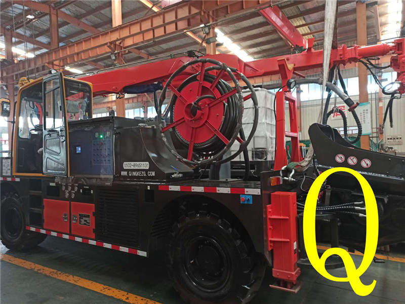 混凝土泵 青科重工 濕噴臺車 混凝土泵 青科重工 濕噴臺車