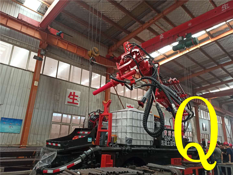 混凝土泵 青科重工 濕噴臺車 混凝土泵 青科重工 濕噴臺車