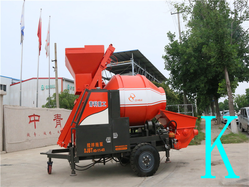混凝土泵 青科重工 攪拌拖泵 混凝土泵 青科重工 攪拌拖泵