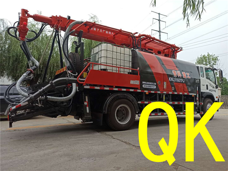 混凝土泵 青科重工 濕噴臺車
