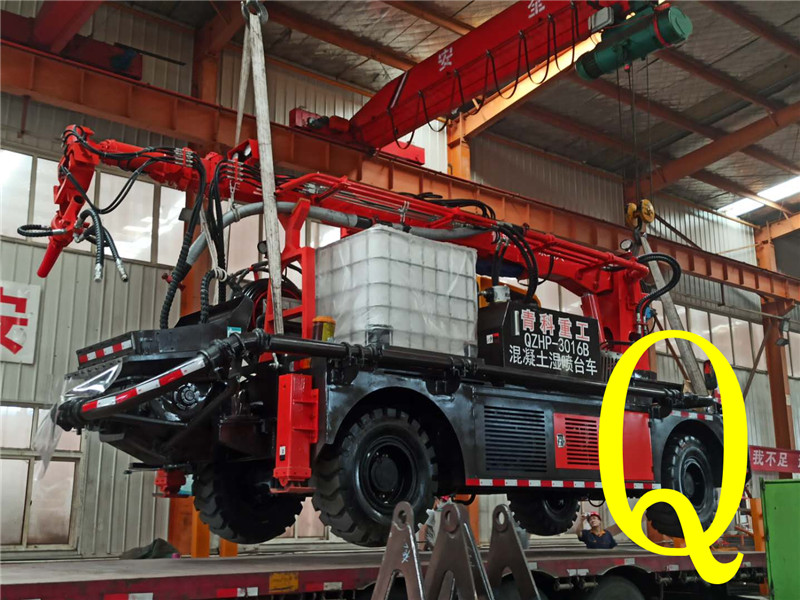 混凝土泵 青科重工 濕噴臺車 混凝土泵 青科重工 濕噴臺車