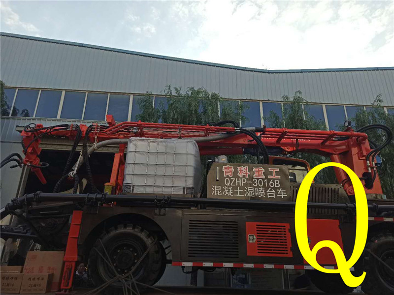 混凝土泵 青科重工 濕噴臺車