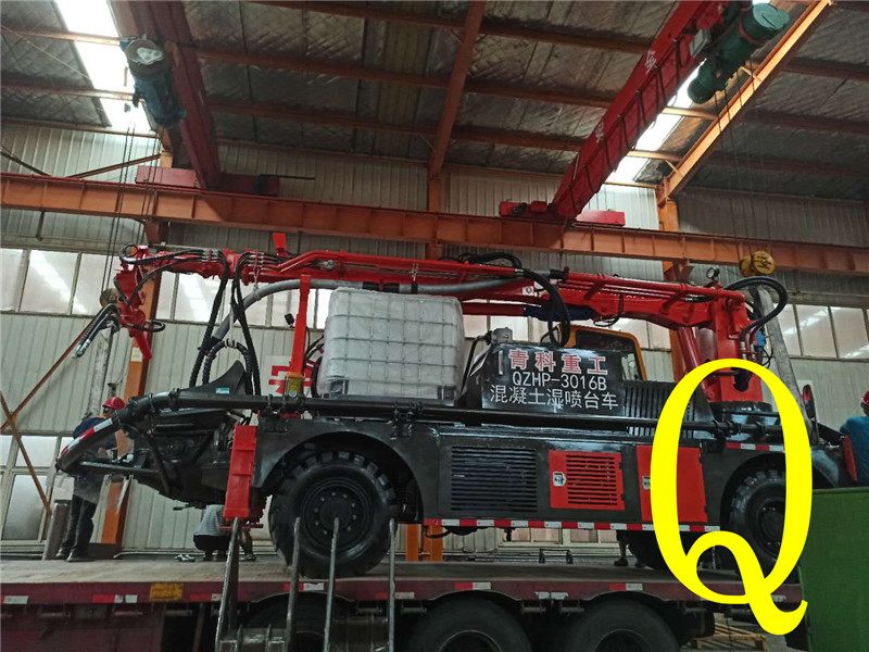 混凝土泵 青科重工 濕噴臺車 混凝土泵 青科重工 濕噴臺車