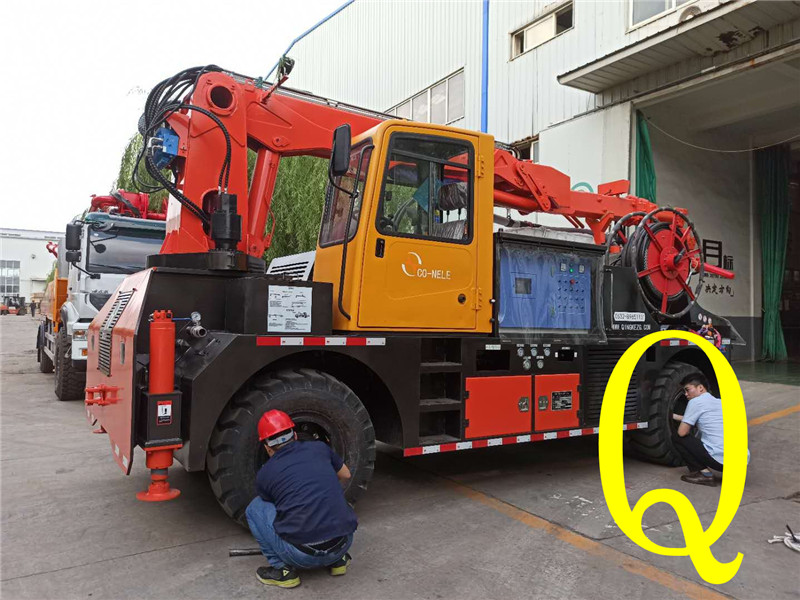 混凝土泵 青科重工 濕噴臺(tái)車(chē)