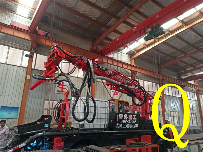 混凝土泵 青科重工 濕噴臺車 混凝土泵 青科重工 濕噴臺車