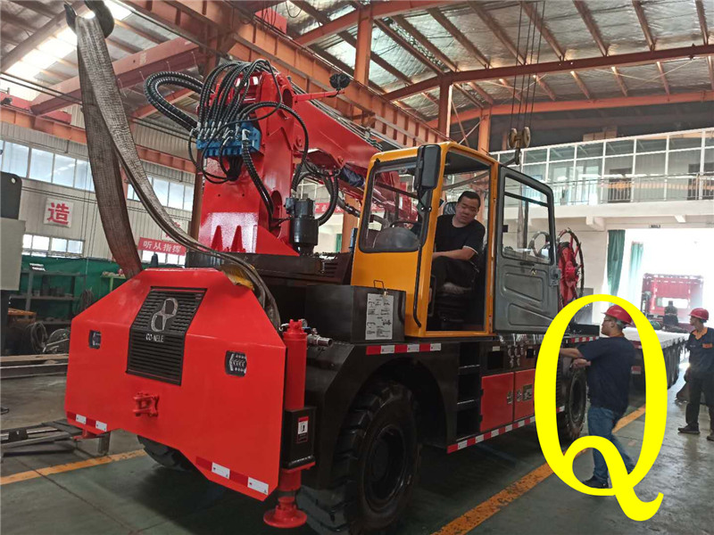 混凝土泵 青科重工 濕噴臺車 混凝土泵 青科重工 濕噴臺車