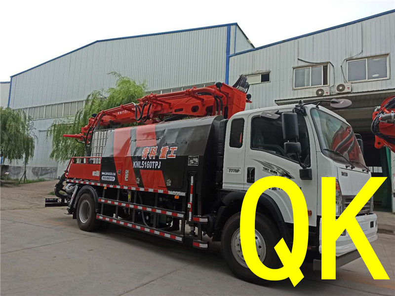 混凝土泵 青科重工 濕噴臺車 混凝土泵 青科重工 濕噴臺車