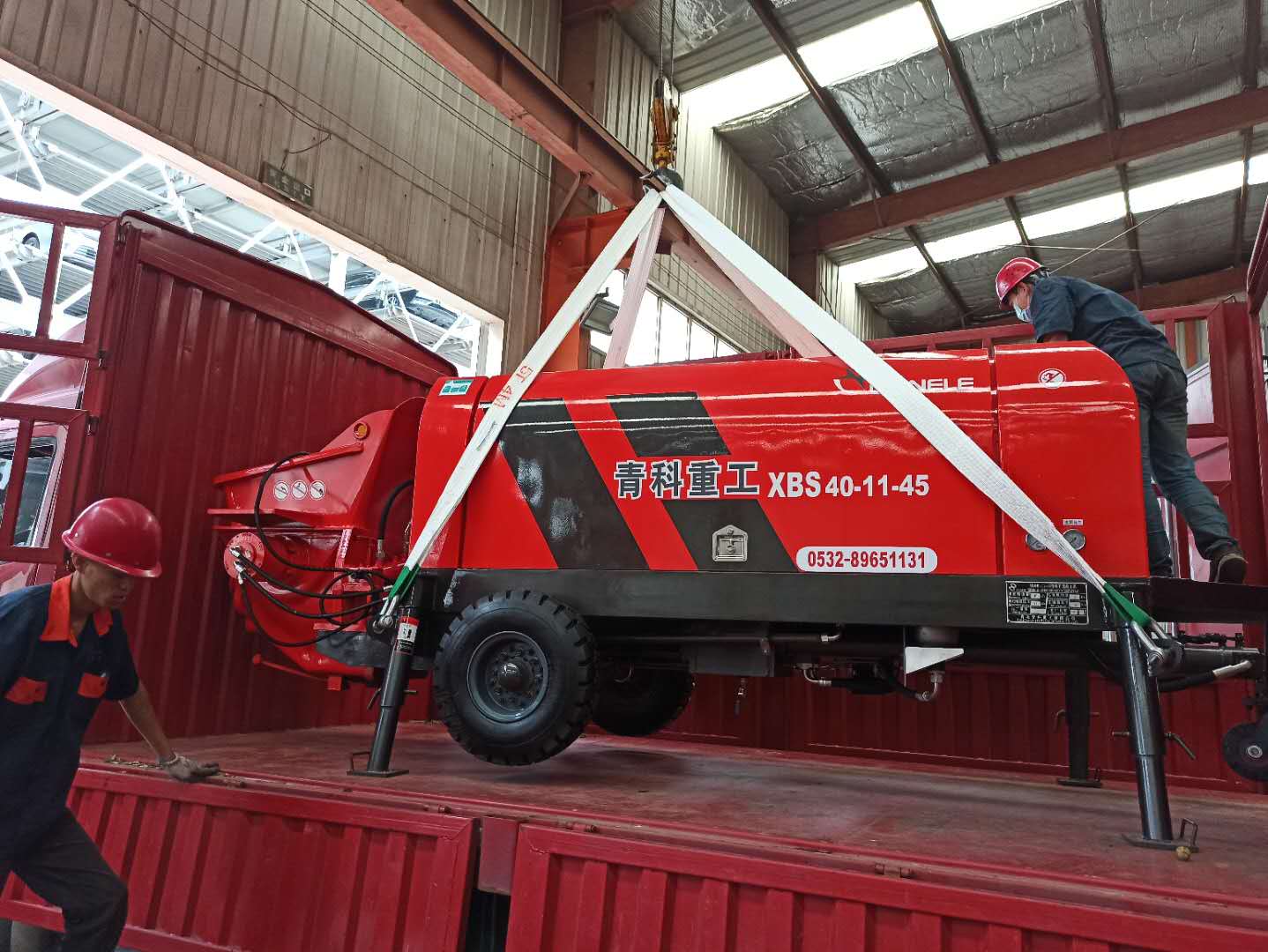 混凝土泵 青科重工 細石泵