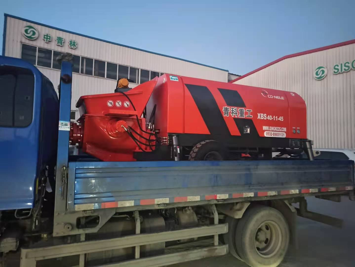 混凝土泵 青科重工 細石泵