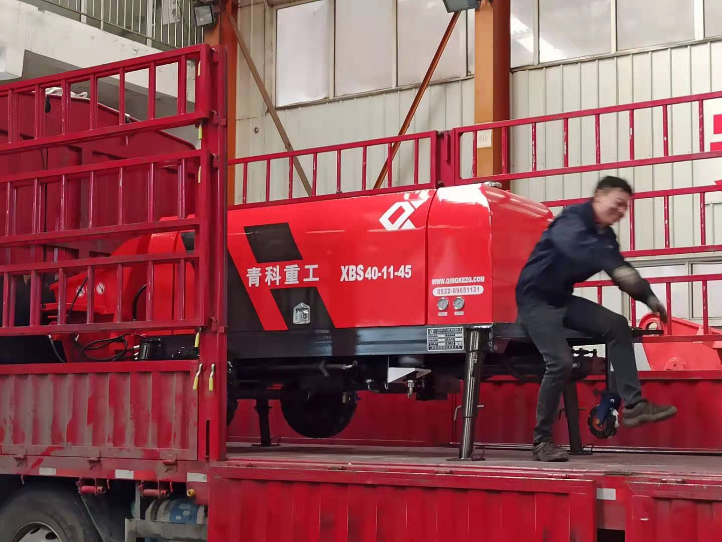 混凝土泵 青科重工 細石泵