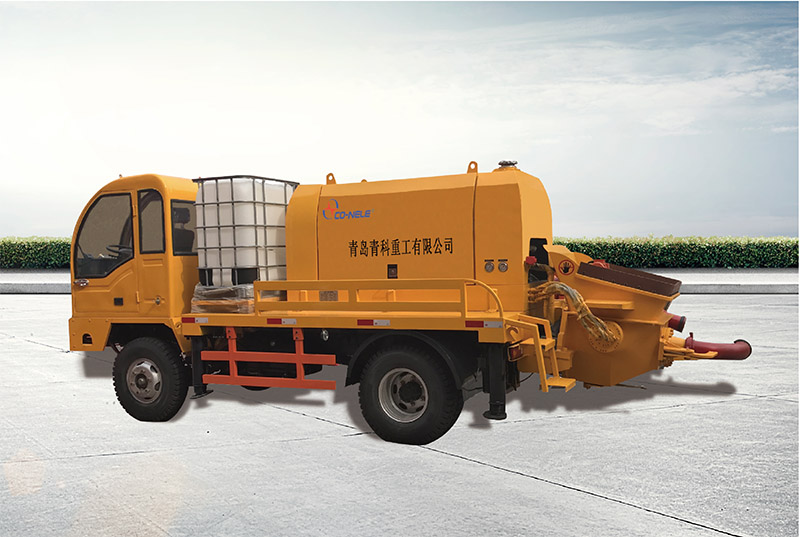 車載式雙噴頭濕噴機(jī)